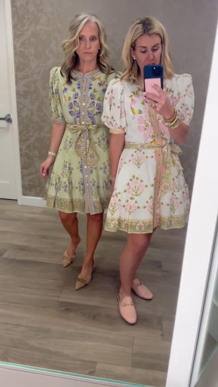 We loved these dresses so much last year! I’m so happy to see the new prints this Spring. This dress has perfect bubble sleeves & the A-line silhouette is so flattering. I’m wearing an XS. ￼

#LTKmomlife #LTKPetite #LTKdayinmylife