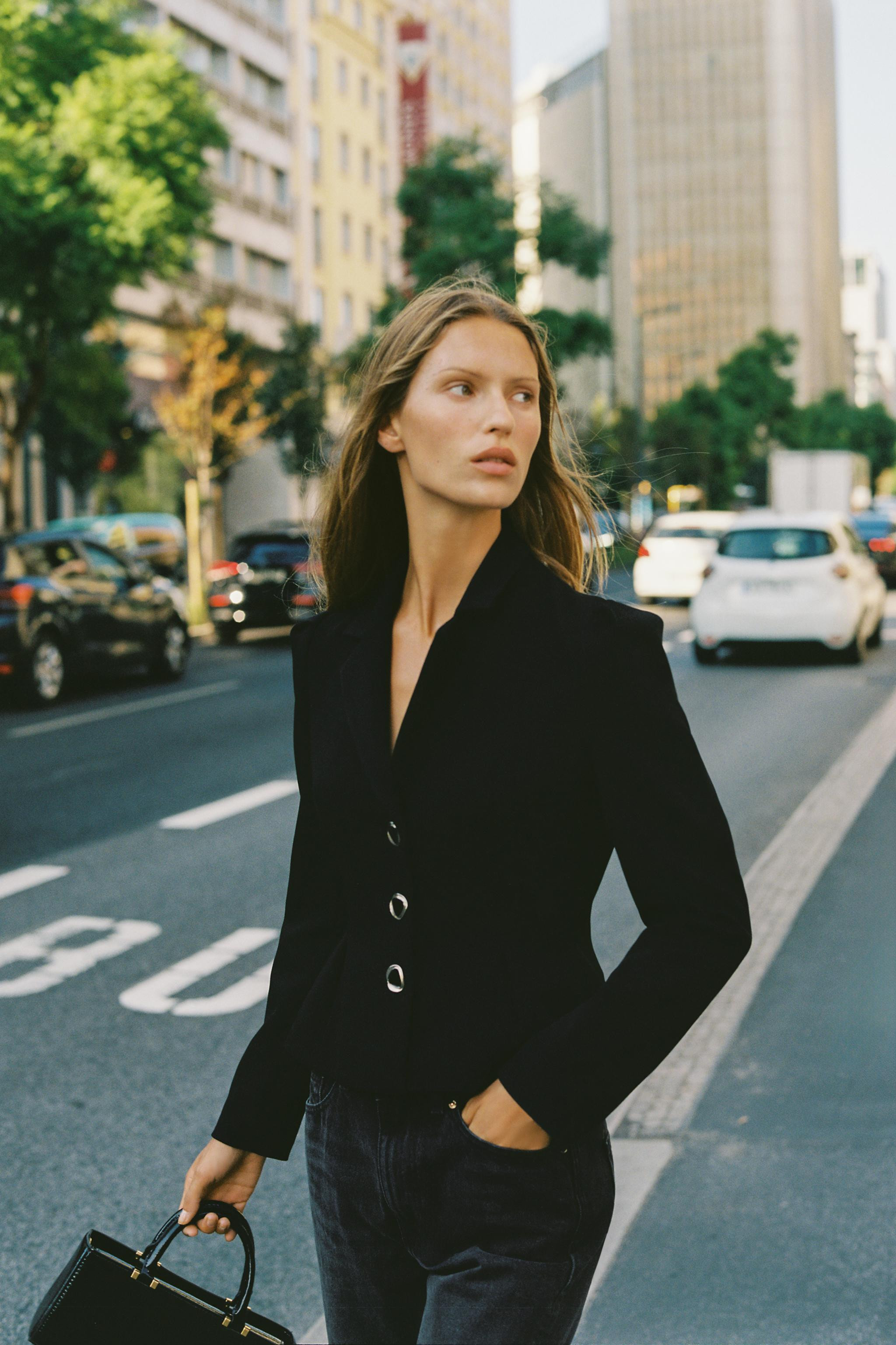 PUFF SLEEVE PEPLUM BLAZER | Zara Canada