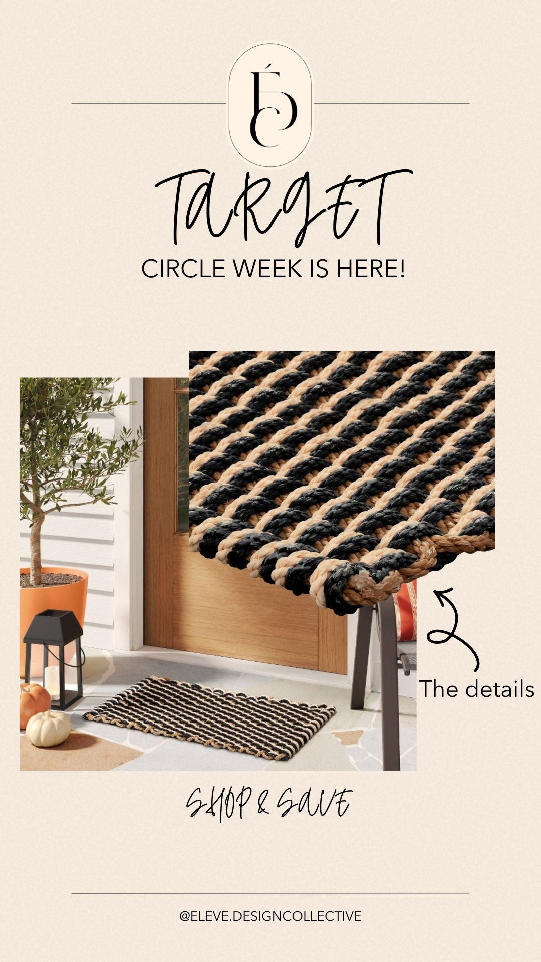 Target circle week- our favorite doormat on sale! 

#LTKHome #LTKHalloween #LTKSaleAlert