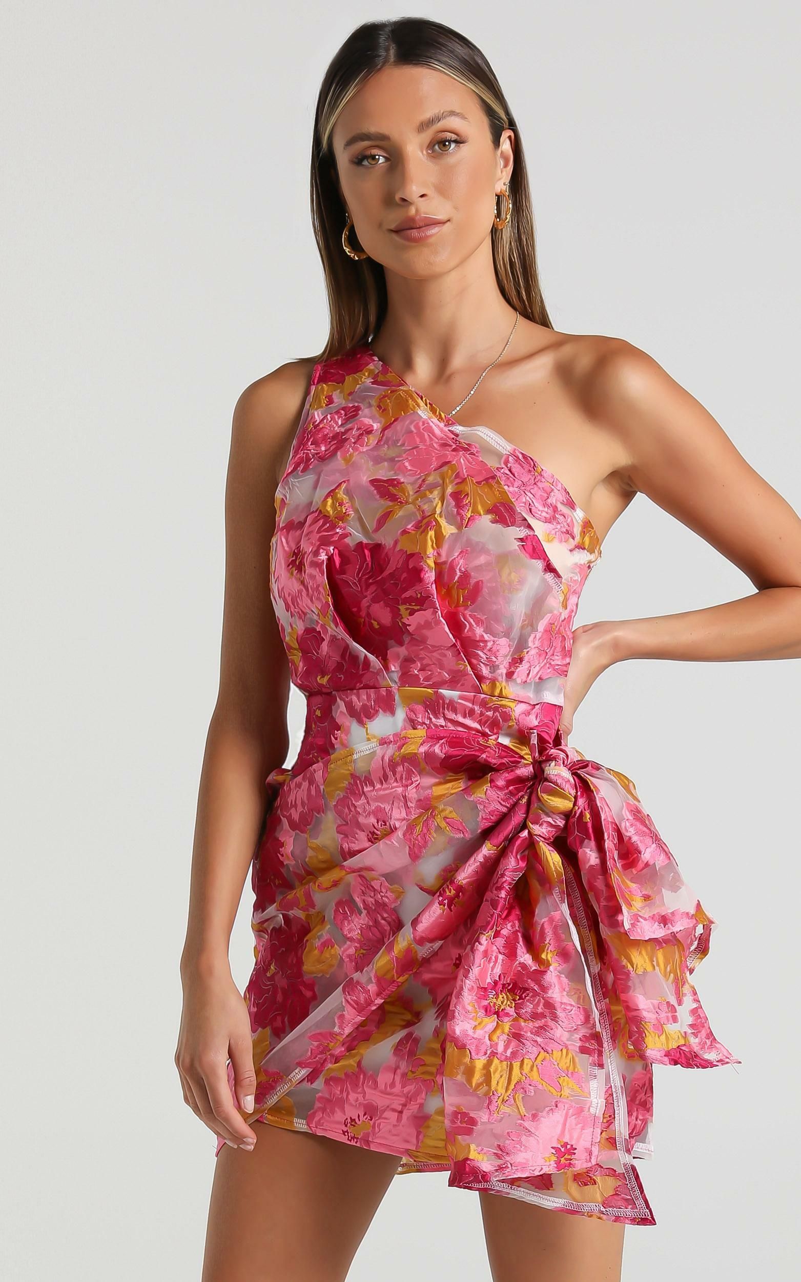 Brailey Mini Dress in Pink Floral | Showpo | Showpo - deactived