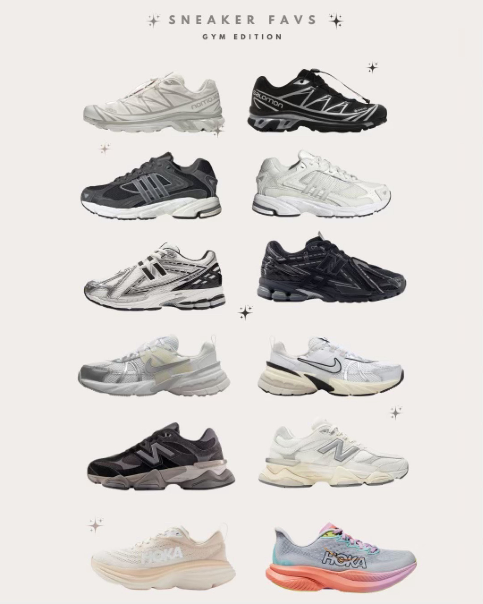 Gym shoe favorites across the board👟

#LTKShoeCrush #LTKActive