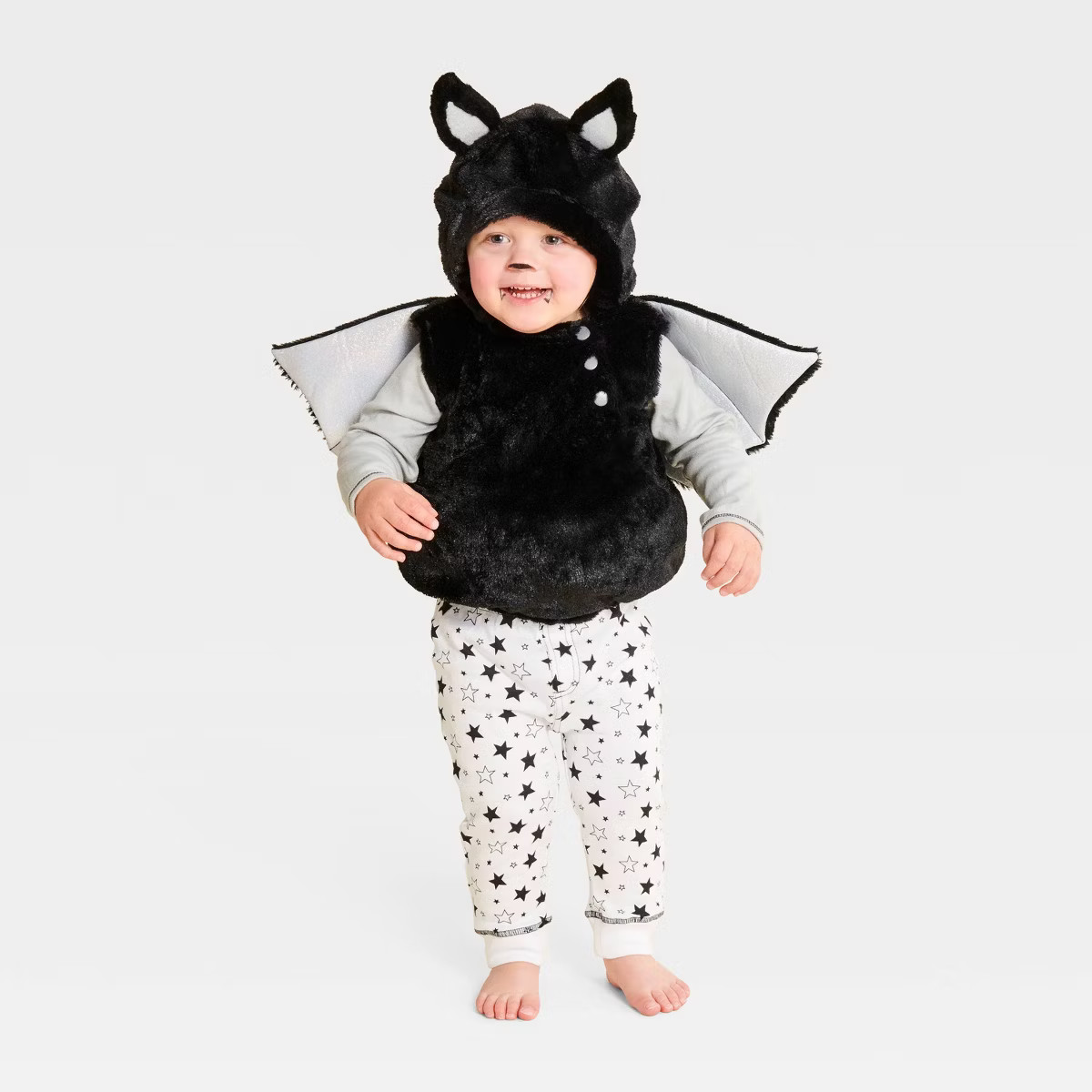 Infant and Toddler Bat Halloween Costume Pullover - Hyde and EEK! Boutique™ Black | Target