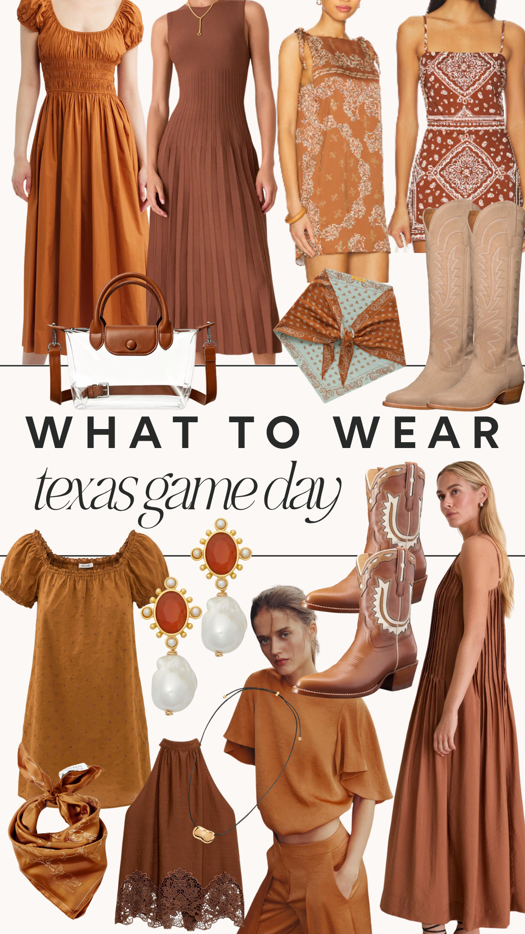 Texas Game Day outfit inspiration! 

 #LTKdayinmylife #LTKootd #LTKSeasonal