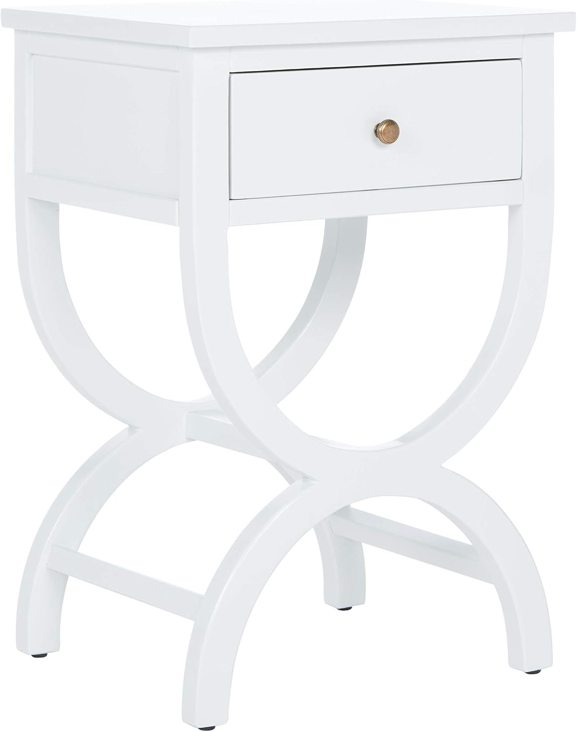 Safavieh American Homes Collection Maxine Shady White Accent Table | Amazon (US)