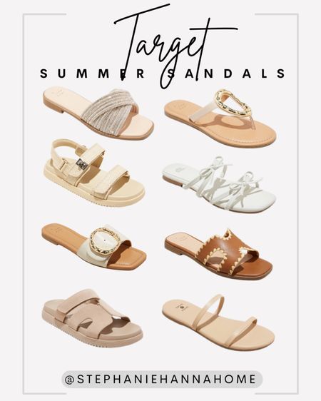 Dress up your spring and summer outfits with these affordable @target sandals! #targetfinds

#LTKfindsunder50 #LTKshoecrush #LTKstyletip