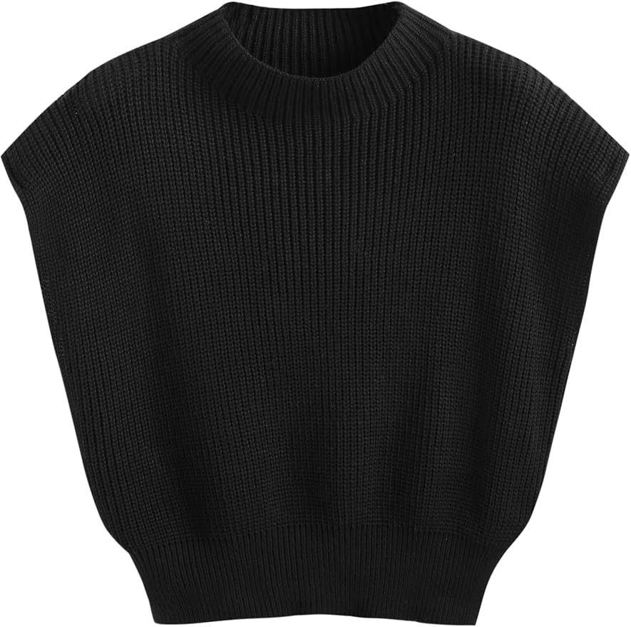 CIDER Women's Casual Sleeveless Knit Vest Sweater Pullover Stylish and Comfortable Plus Size | Amazon (US)