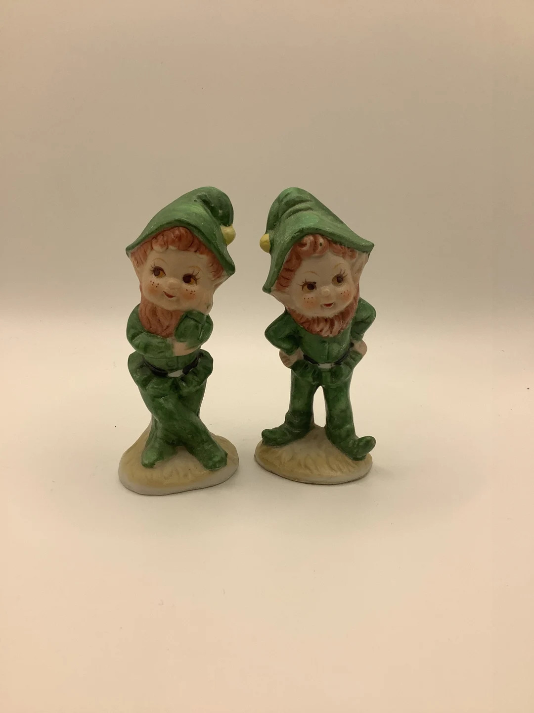 Vintage Set of Leprechauns porcelain | Etsy (US)