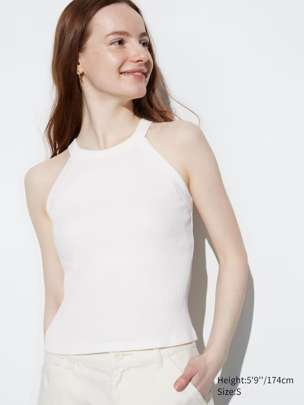 Halter Neck Bra Sleeveless Top | UNIQLO (US)