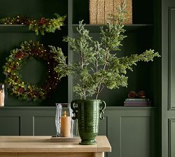 Faux Green Pine Branch | Pottery Barn (US)