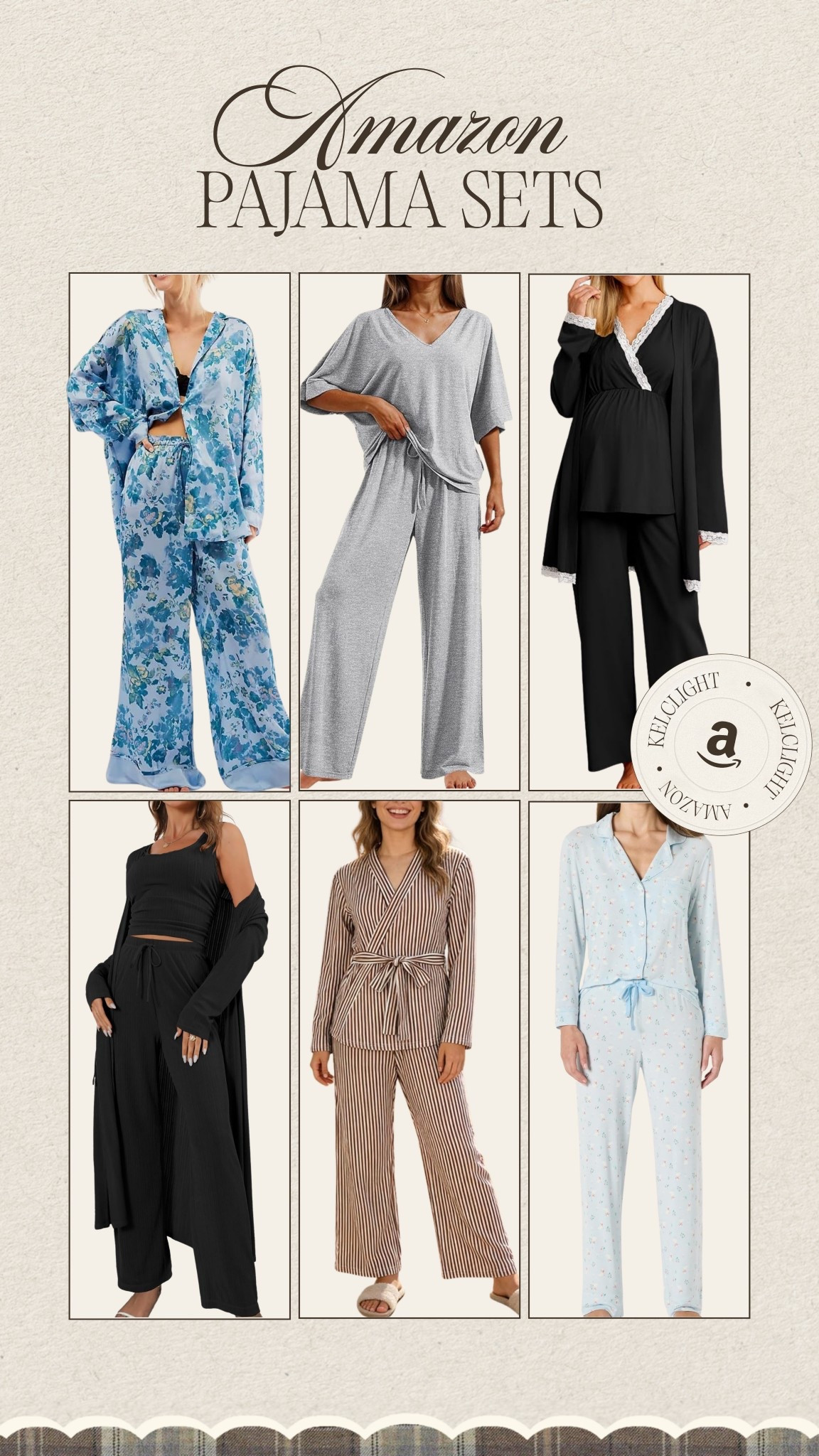 Amazon pajamas🤍 I’ve been loving pj sets post partum especially the 3 piece ones 

#LTKmomlife #LTKSaleAlert