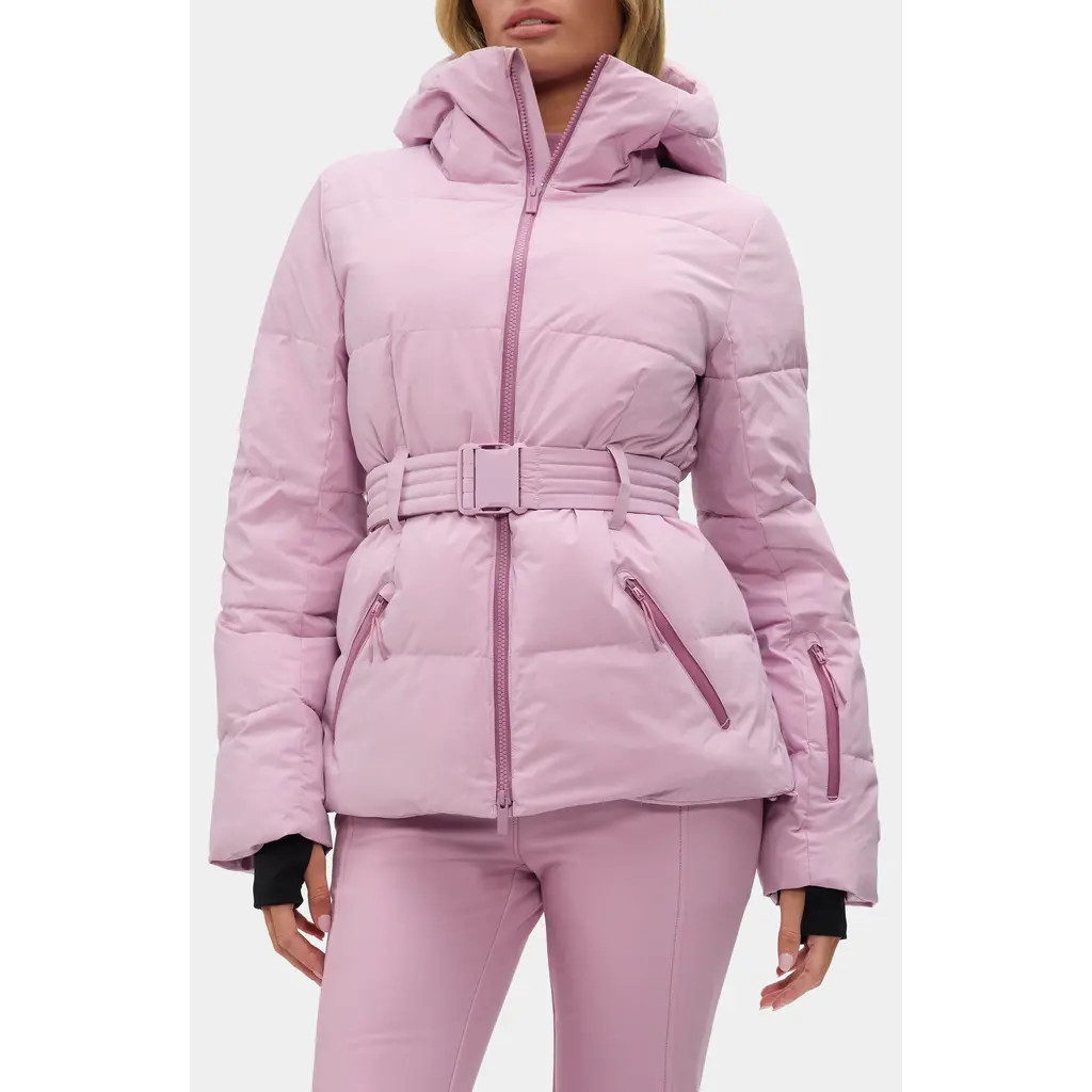 Halfdays Hedy Ski Puffer Jacket in Amethyst at Nordstrom, Size Large | Nordstrom