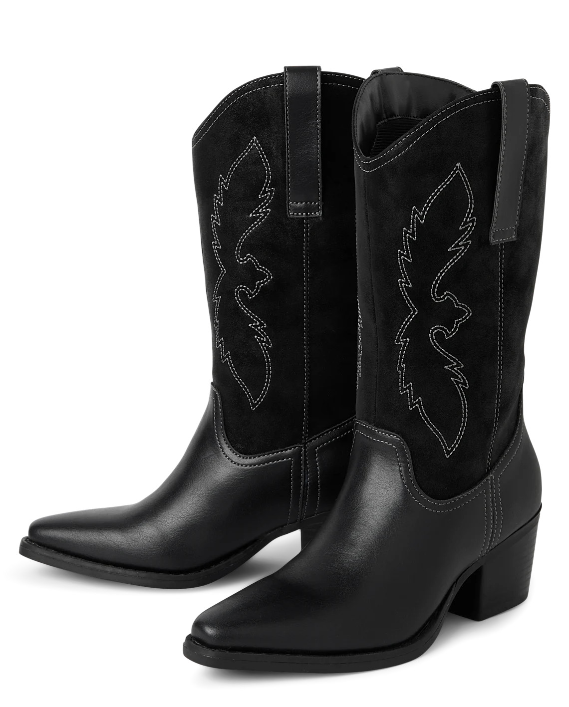 Tween Girls Cowgirl Boots - black | The Children's Place