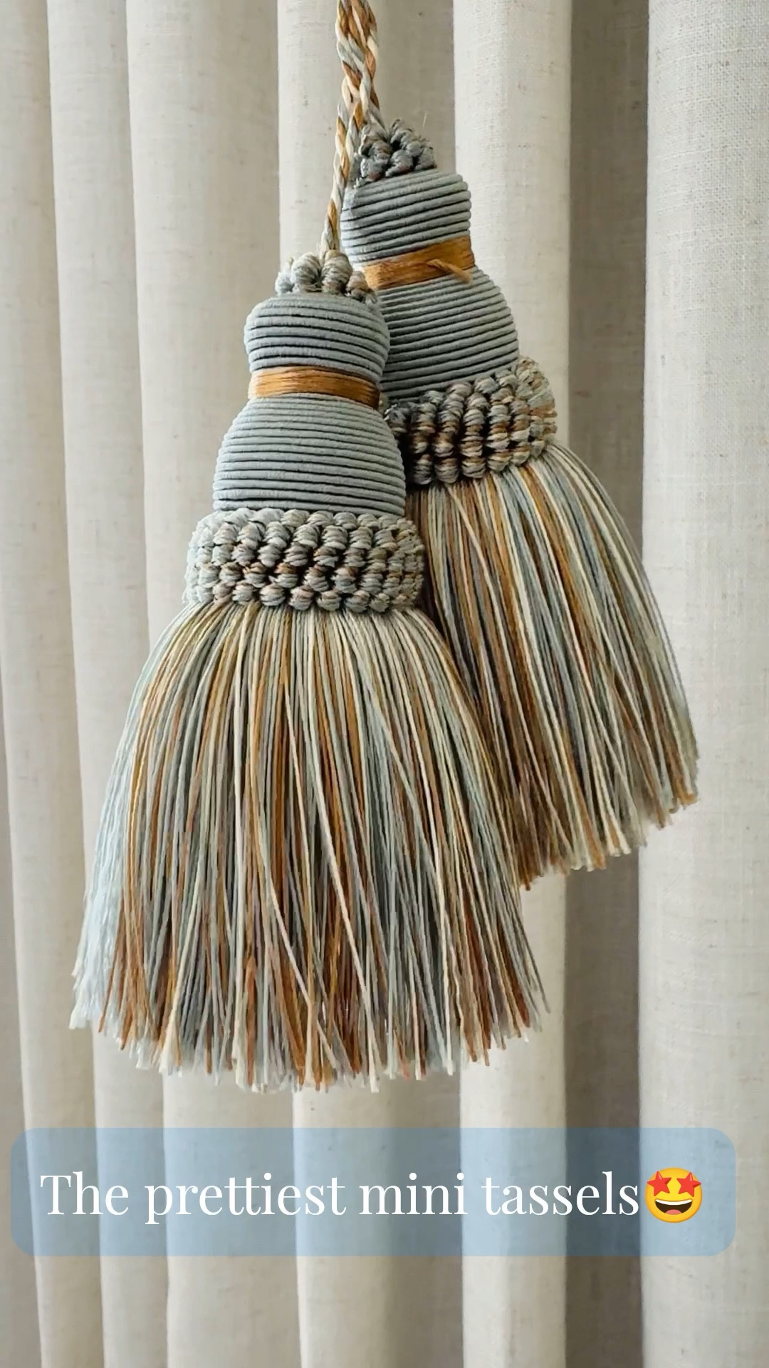 The prettiest mini tassels, only $8.99 pk2! I’ve have these for a couple of years and I still love them!! 🤩since 2024! Amazon home

#LTKHome