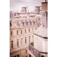 Paris Photography - Mauve Morning, Architectural Fine Art Travel Photo, Urban Home Decor, Rooftops, Large Wall | Etsy (US)