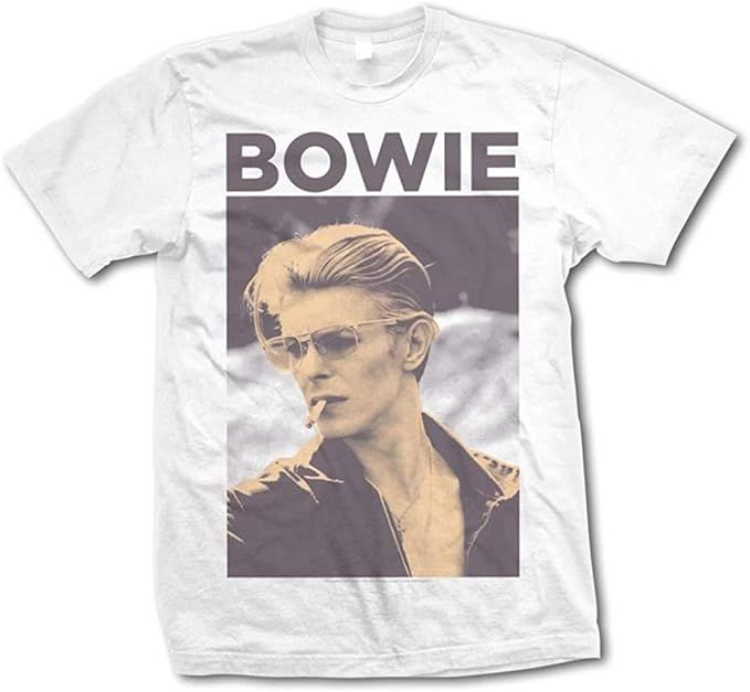 David Bowie Smoking T-Shirt | Amazon (US)