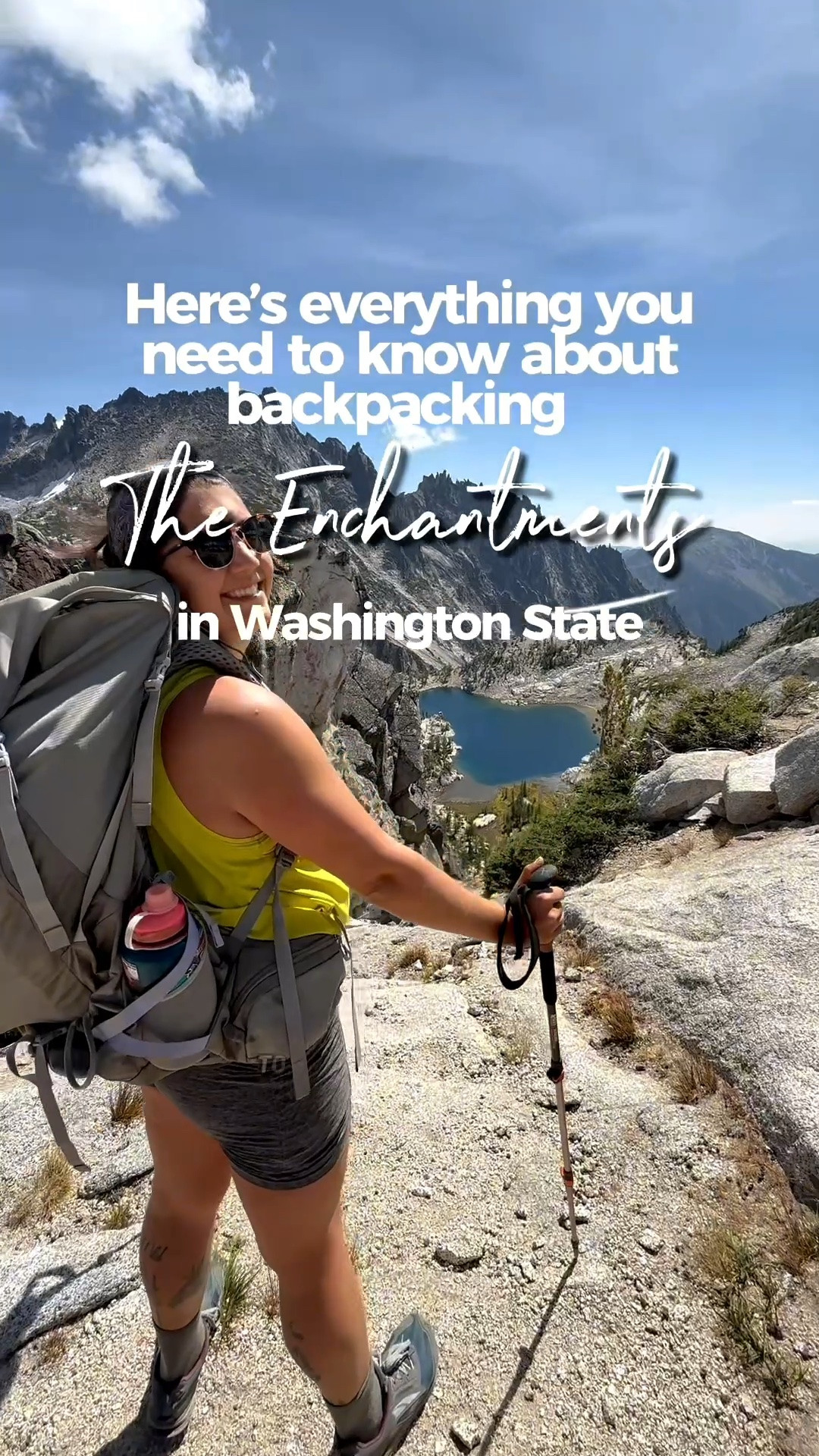 Are you backpacking the Enchantments soon, or dream to do so? 

Here’s a recap of my experience! 
We applied for the backpacking lottery on recreation.gov and scored permits to camp in snow zone! 

While the most popular zone is core enchantment zone, I think that camping in snow zone was the best bet. 

We chose the last camp site, furthest into snow zone at upper snow lakes, getting as close as we could to core zone. 

We set up camp after hiking 9 miles with 4600ft of gain in 8 hours on our first day! That included a nice lunch break and swim at Nada lake. 

Our second day we day hiked into core zone leaving majority of our gear at our campsite. We hiked to Asgard’s Pass and back which was a round trip of 11.5 miles with 3800ft of gain.

The first 3 miles between snow and core zones were the toughest with the most incline, but still better than climbing up Asgard with a full pack on! 

Core zone is undeniably enchanting, and something I wish everyone could experience! 

After our day hike we relaxed back at camp and on the final day we packed up and made the 9 mile descent back out to snow zone trailhead. 

30 miles in 3 days with 8400ft of gain and descent was tough to say the least but totally worth it ! 

Stay tuned for more enchantments videos discussing the gear and food I brought with me!

#enchantments #leavenworth #washington #pnw #colchucklake