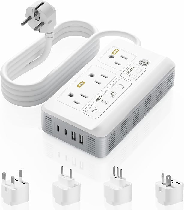 for European Travel for Hair Dryer, Kettles, Coffee Makers and etc. 220v to 110v Converter for In... | Amazon (US)