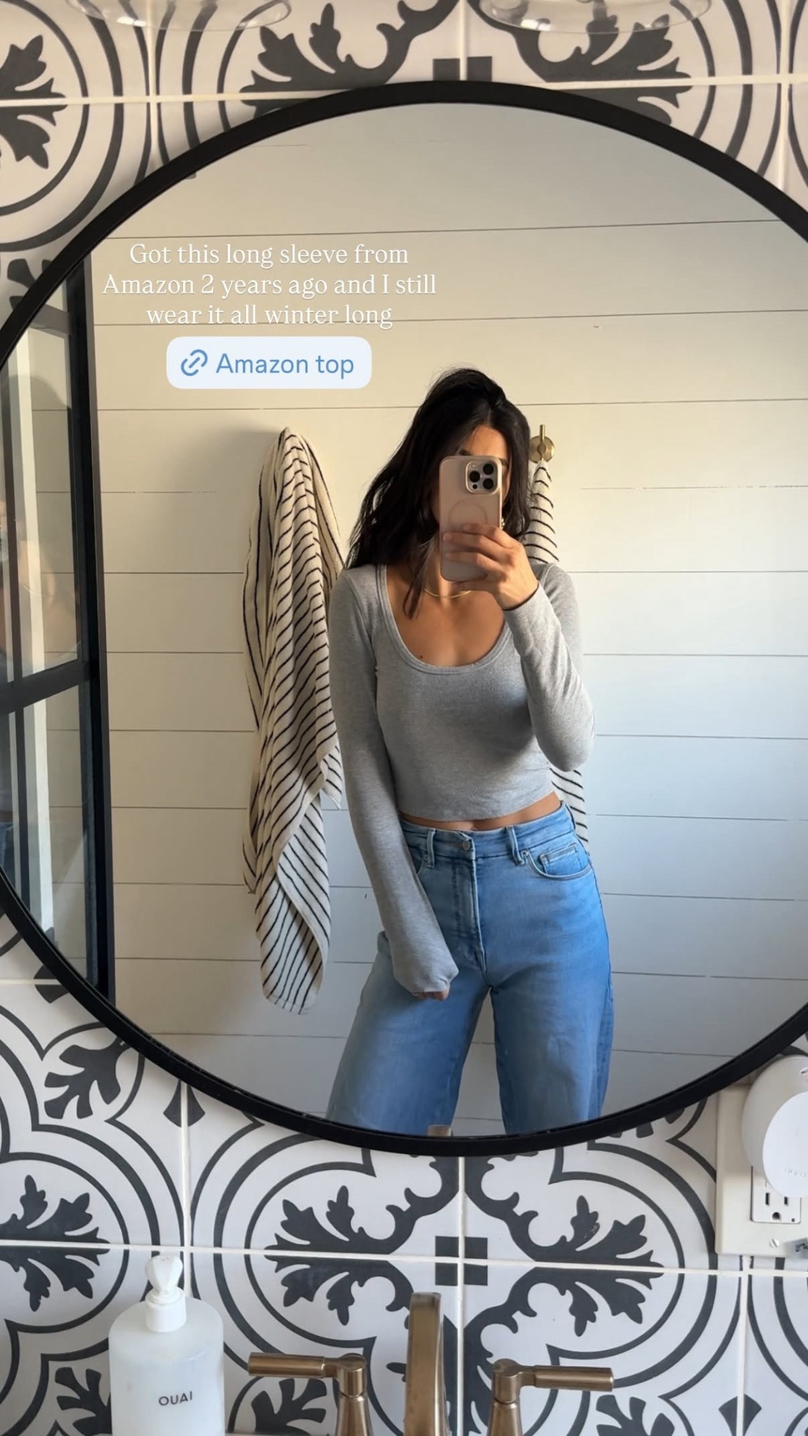 Obsessed with this Amazon top!

#LTKmomlife #LTKgrwm #LTKootd