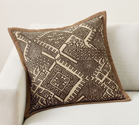 Fez Embroidered Pillow | Pottery Barn (US)
