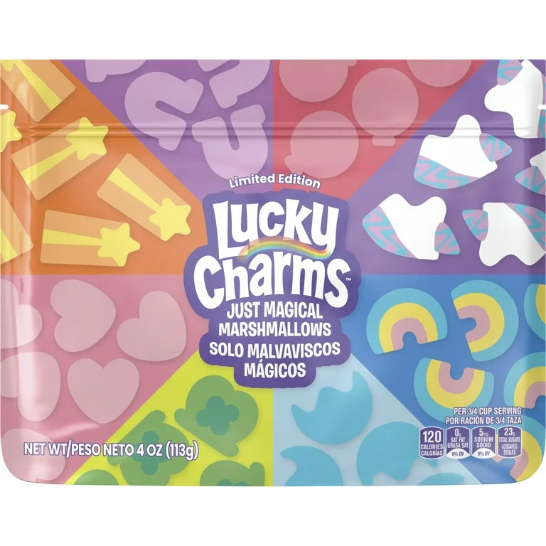 Lucky Charms JMM Only Marshmallows Snacks Ingredient, St. Patrick's Day Edition, 4 oz | Walmart (US)