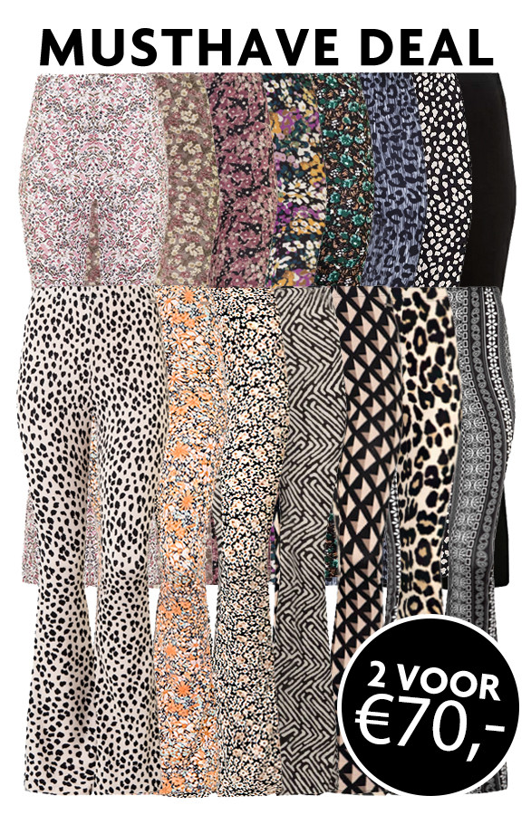 Musthave Deal Flared Broeken | Fashionmusthaves.nl | The Musthaves (NL)