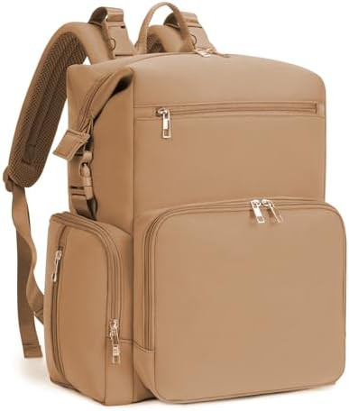 CEI-CEI Neoprene Diaper bag Backpack Waterproof Baby Changing Bags for Mom and Dad with Changing ... | Amazon (US)