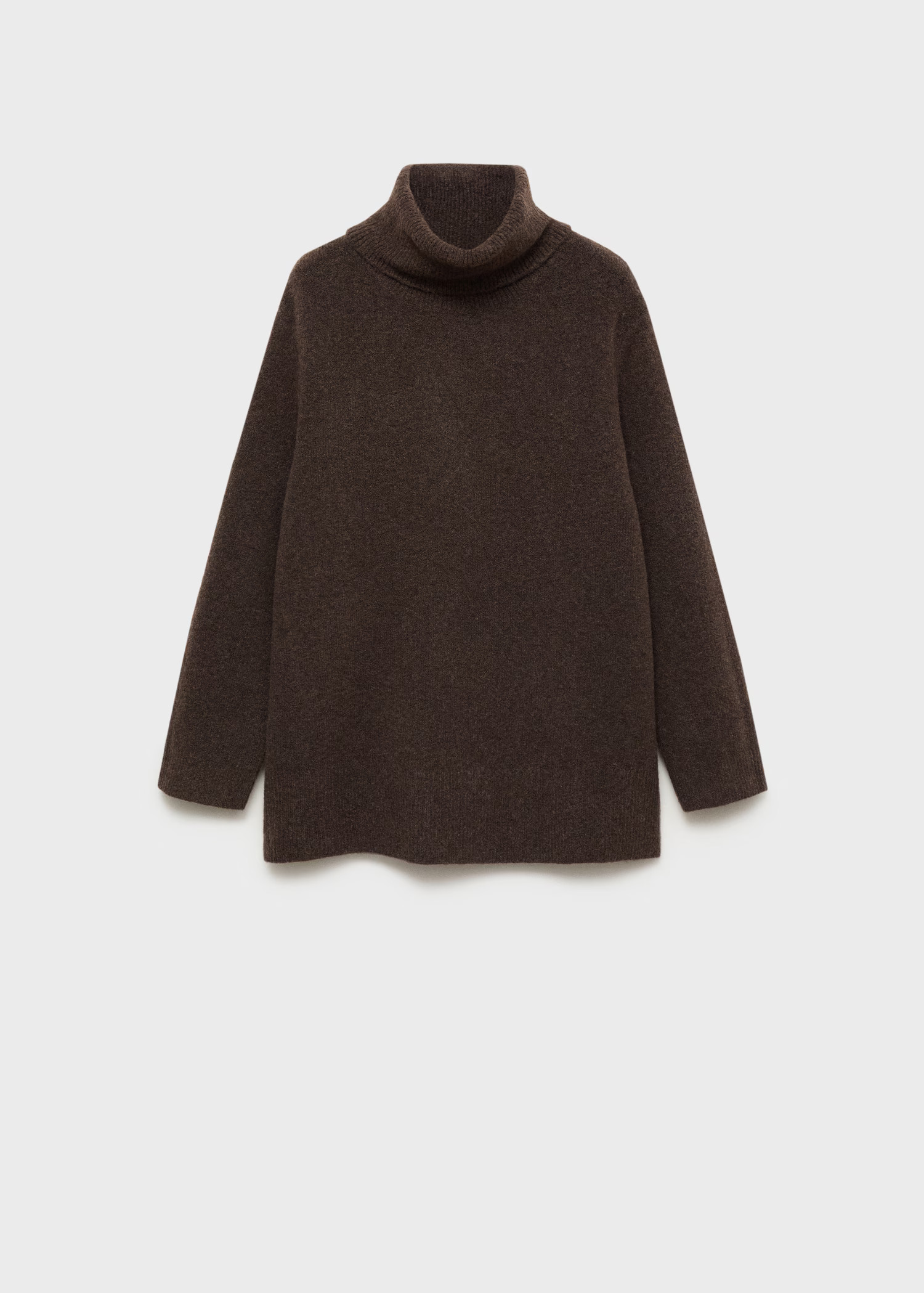 Turtleneck knit sweater | MANGO (UK)