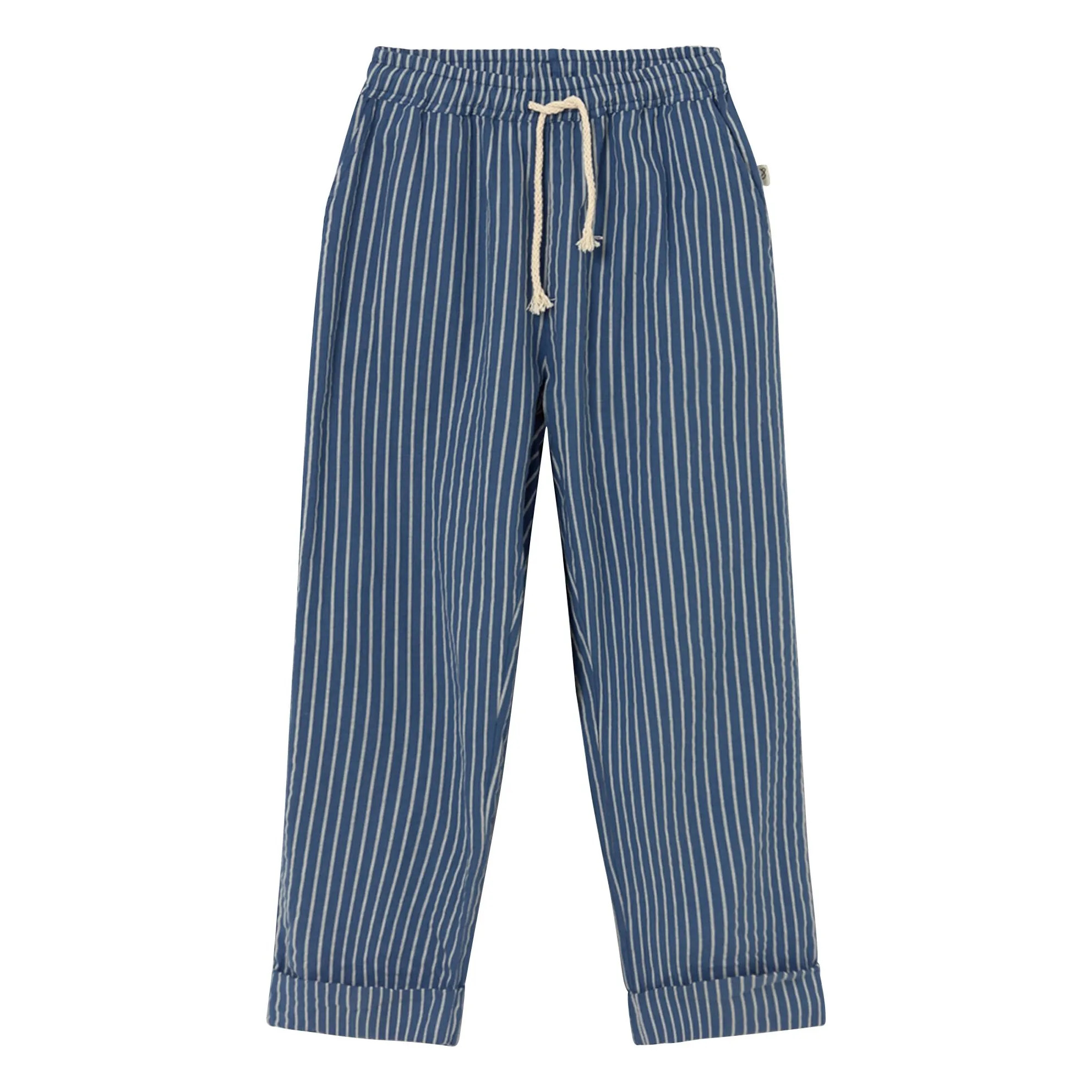 Gestreifte Aero Hose | Navy | Smallable