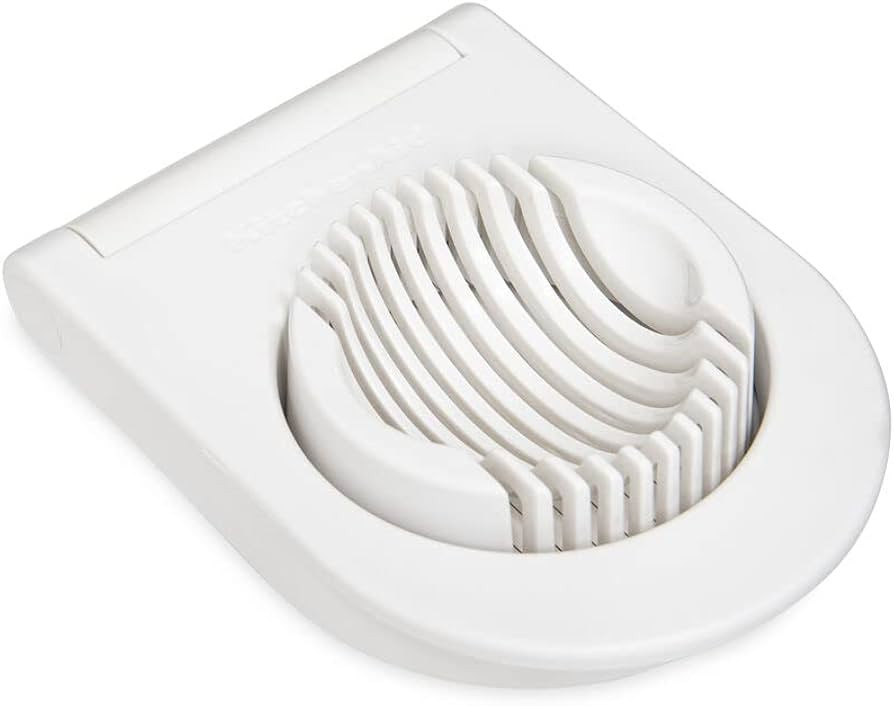 KitchenAid Classic Egg Slicer with Stainless Steel Wires, 9 Inch, White | Amazon (US)