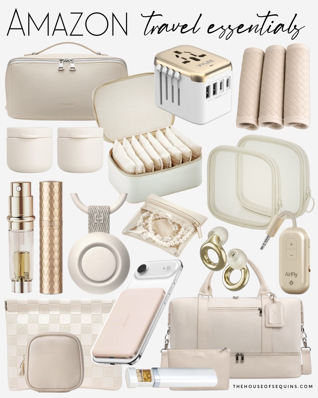 Shop Amazon travel essentials! Weekender bag, packing cubes, toiletry containers, makeup bag, toiletry bag

#LTKTravel #LTKSaleAlert #LTKBeauty