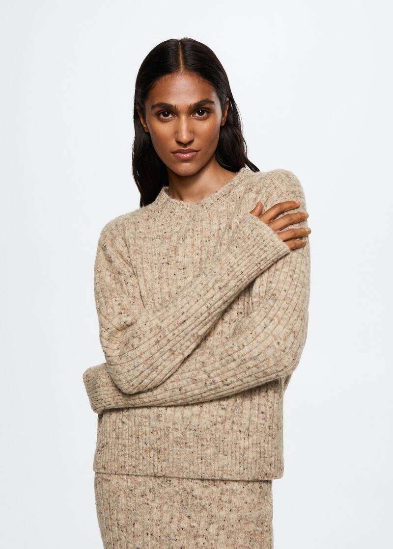 Mottled Sweater  | MANGO (US)
