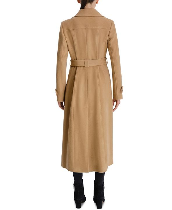 Single-Breasted Belted Maxi Coat, Created for Macy's | Macys (US)