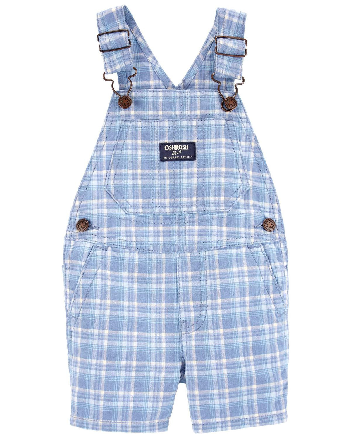 Baby Plaid Shortalls | Carter's
