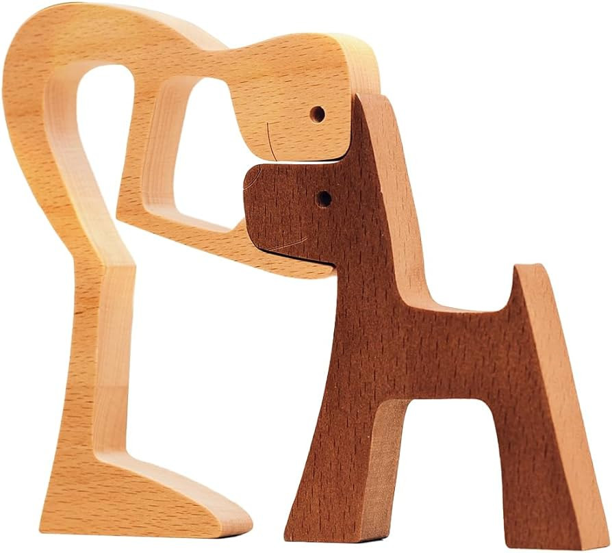 Pawfect House Wooden Sculpture - The Love Between You & Your Fur-Friend - Dog Loss Sympathy Gift,... | Amazon (US)