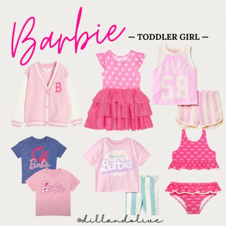Barbie Toddler Girl Outfits 🎀💕

Obsessed with all the Barbie pink!! So many collabs right now and they’re selling out so fast! A lot are on sale now for prime week!

#LTKsalealert #LTKkids #LTKFind