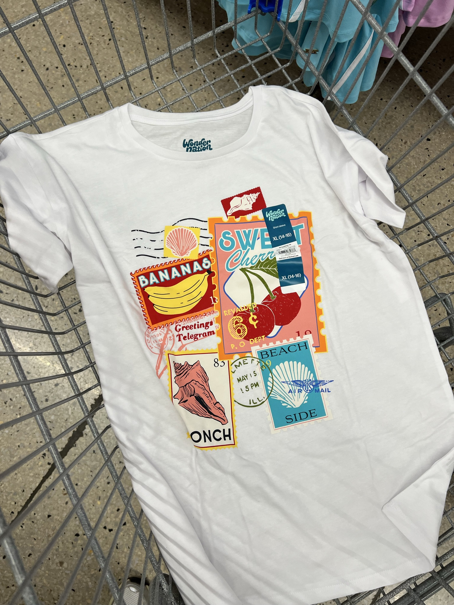 Girls graphic tees at Walmart! These are great quality. The XL fits like a women’s small. 