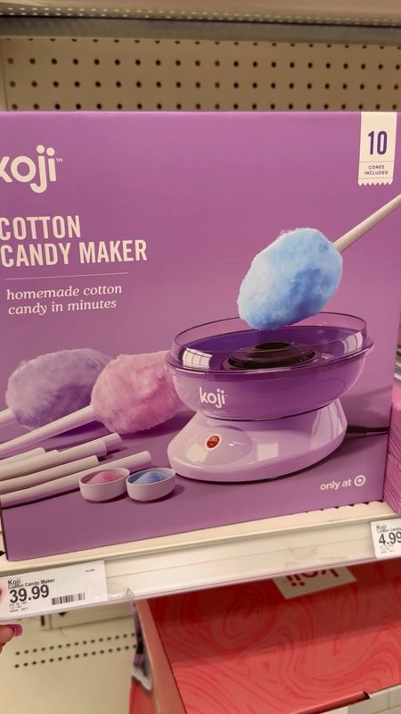 Target find of the day! Target now has a cotton candy maker available in store and online! This will be so fun for Spring and Summer. Great to have by the pool, perfect for spring and summer birthday parties. The entire family will love it!

Target Finds



#LTKunder50 #LTKFind #LTKfamily