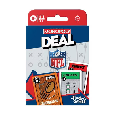Monopoly Deal NFL Edition Card Game | Target