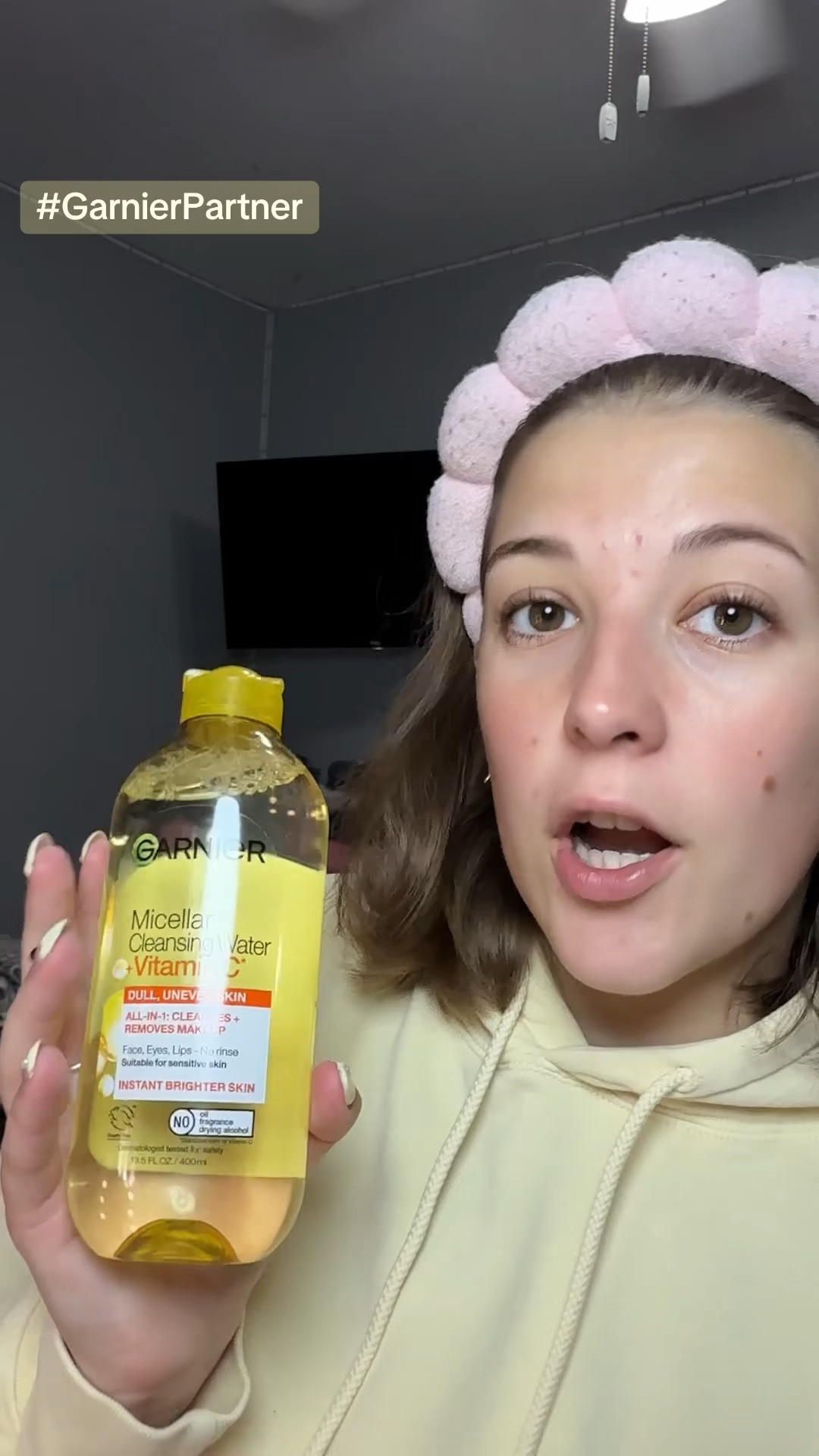 #GarnierPartner who doesn't want a bright and refreshed face in the morning! Love the Garnier Vitamin C Micellar Water! @GARNIER #LOrealistar #skincare #skin #brightening

#LTKgrwm #LTKselfcare #LTKmorningroutine