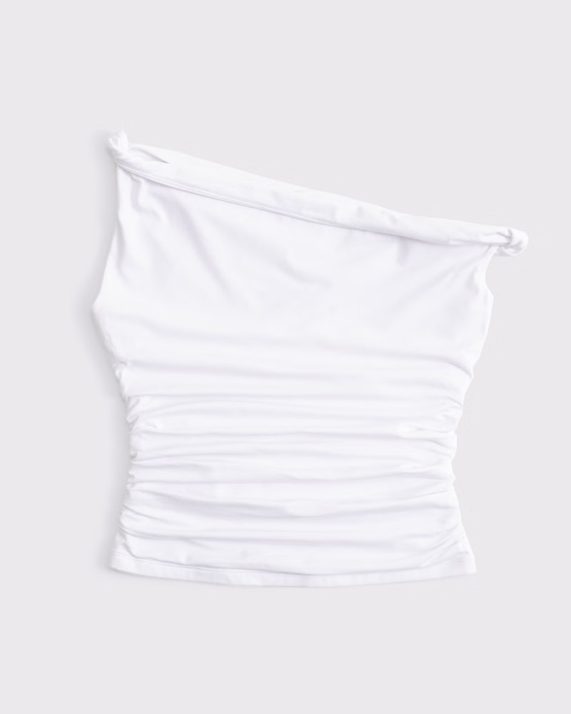 Women's Asymmetrical Twist Top | Women's Tops | Abercrombie.com | Abercrombie & Fitch (US)
