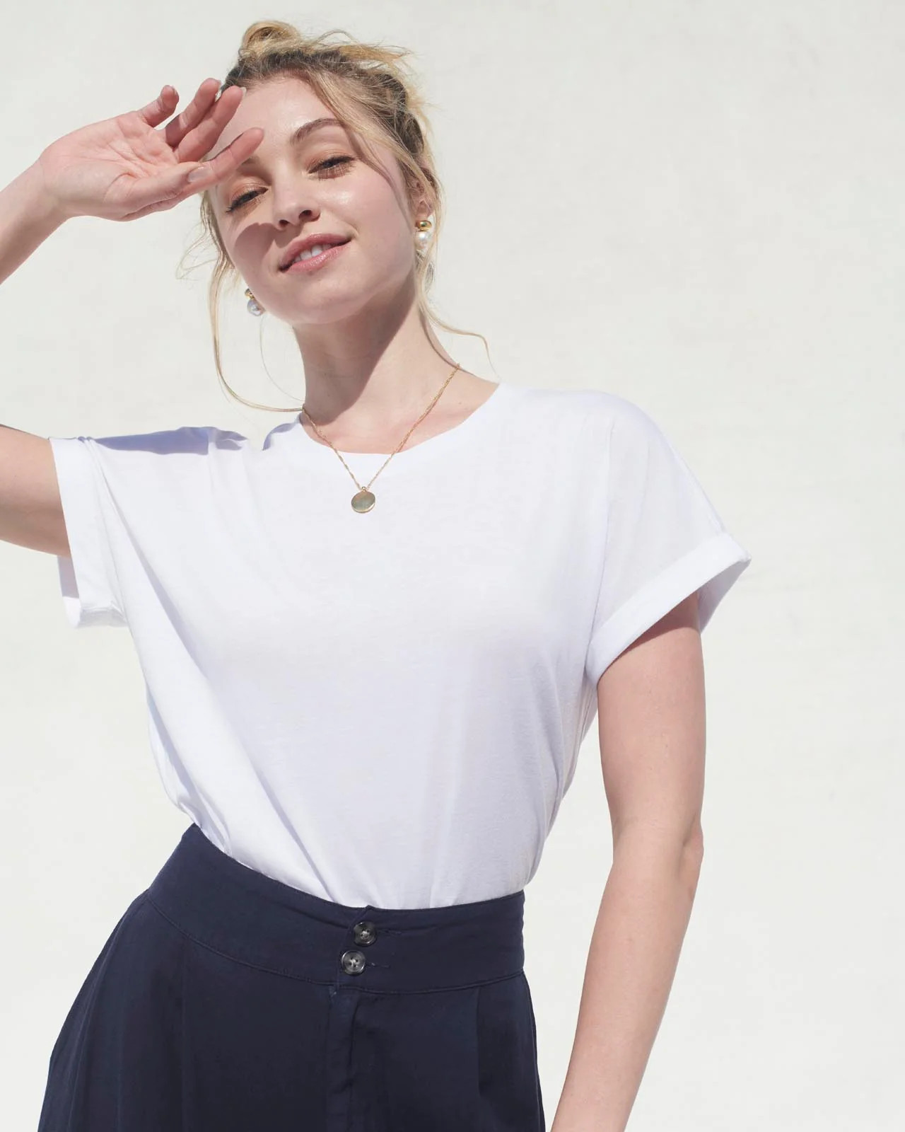 Skye Short Sleeve Tee | Splendid