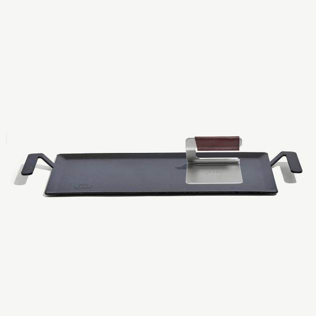 Carbon Steel Griddle + Grill Press Set | Made In Cookware