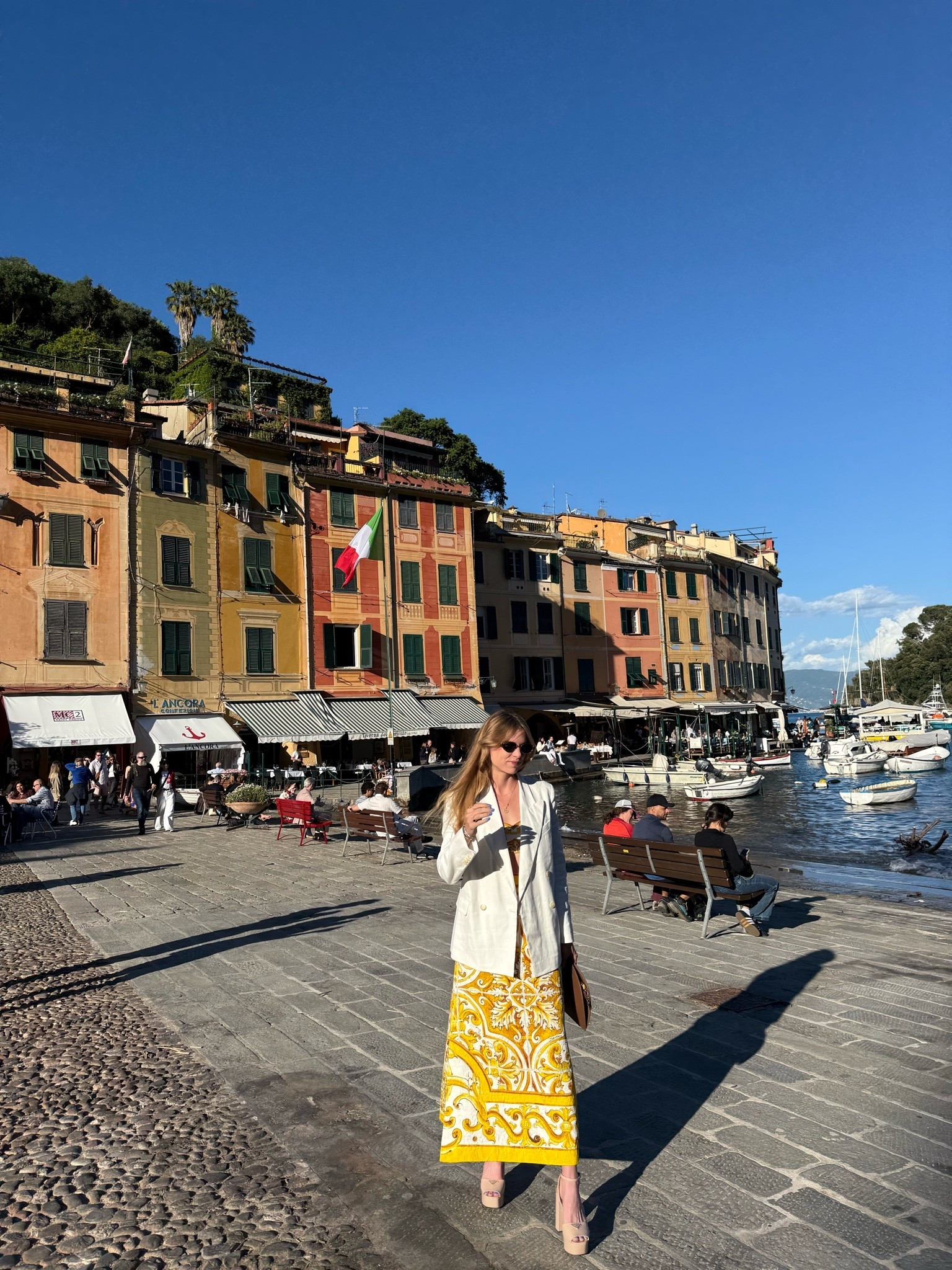 Dolce in Portofino! Adding a white blazer as a suitcase staple this summer!

#LTKootd #LTKTravel