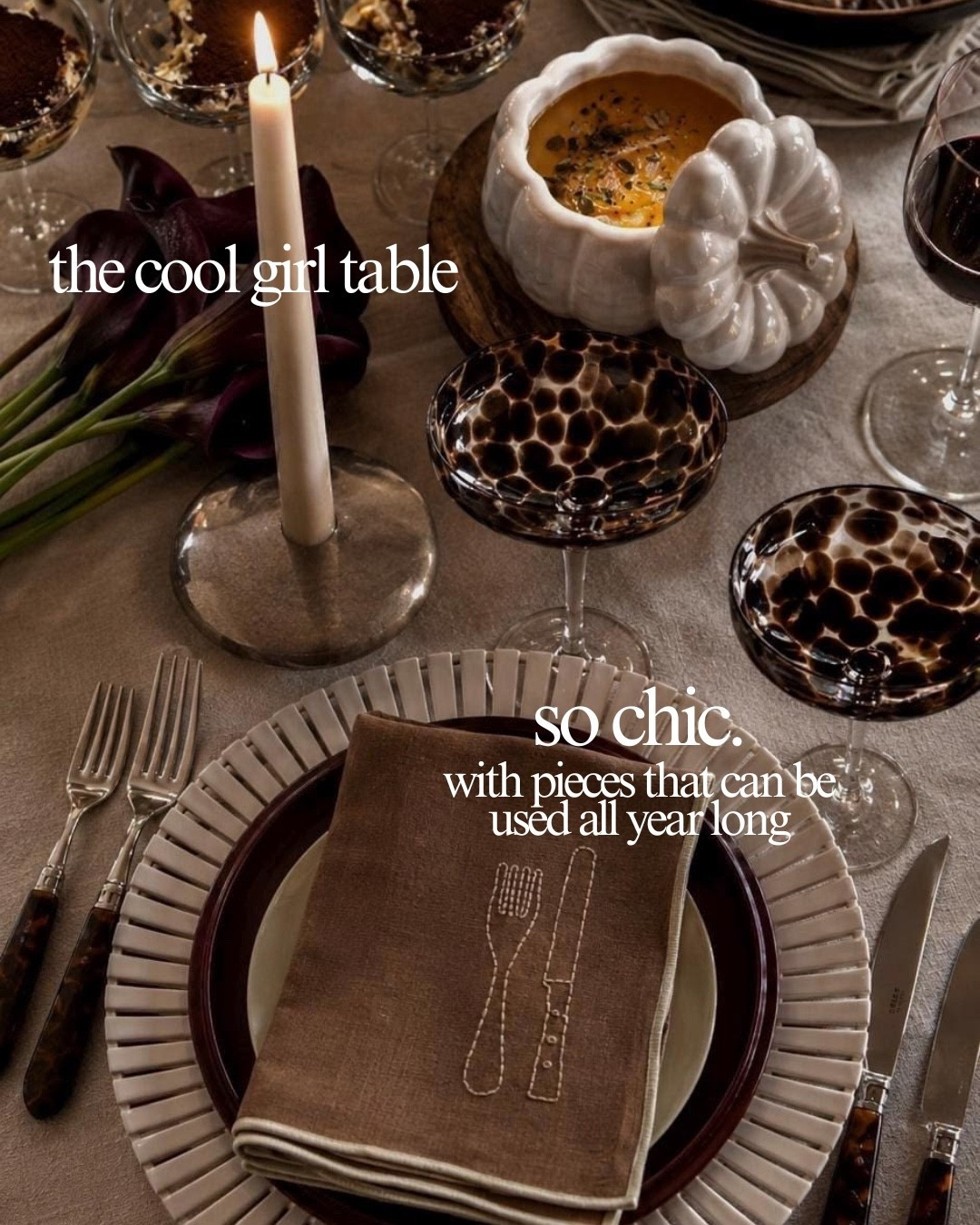 Leopard instantly elevates any table scape

#LTKSeasonal #LTKU #LTKHome