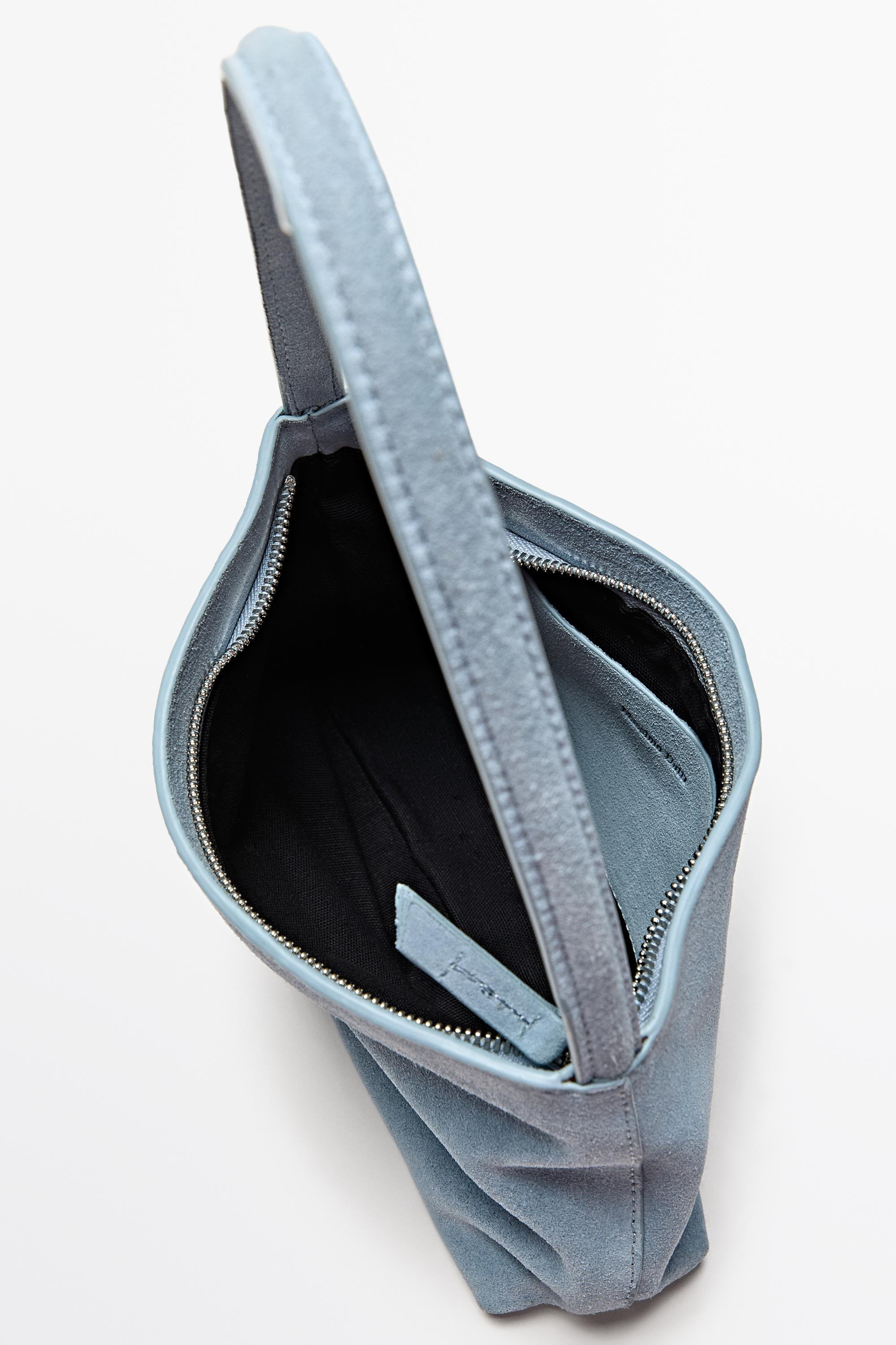 Split suede leather shoulder bag | Massimo Dutti UK
