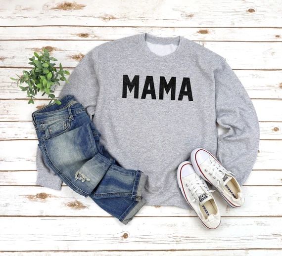 Mama Sweatshirt! Mom Sweatshirt,Comfy clothes, Mama bear sweatshirt,New mom sweatshirt | Etsy (US)