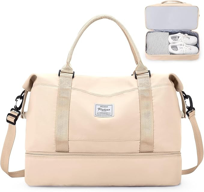 Travel Duffel Bag, Sports Gym Tote Bag for Women, Carry on Luggage Bag for Airplanes, Lightweight... | Amazon (CA)