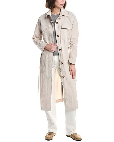 Crinkle Rain Coat | Rue La La