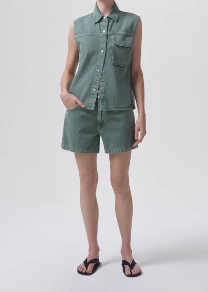 Magda Short in Salamander | AGOLDE