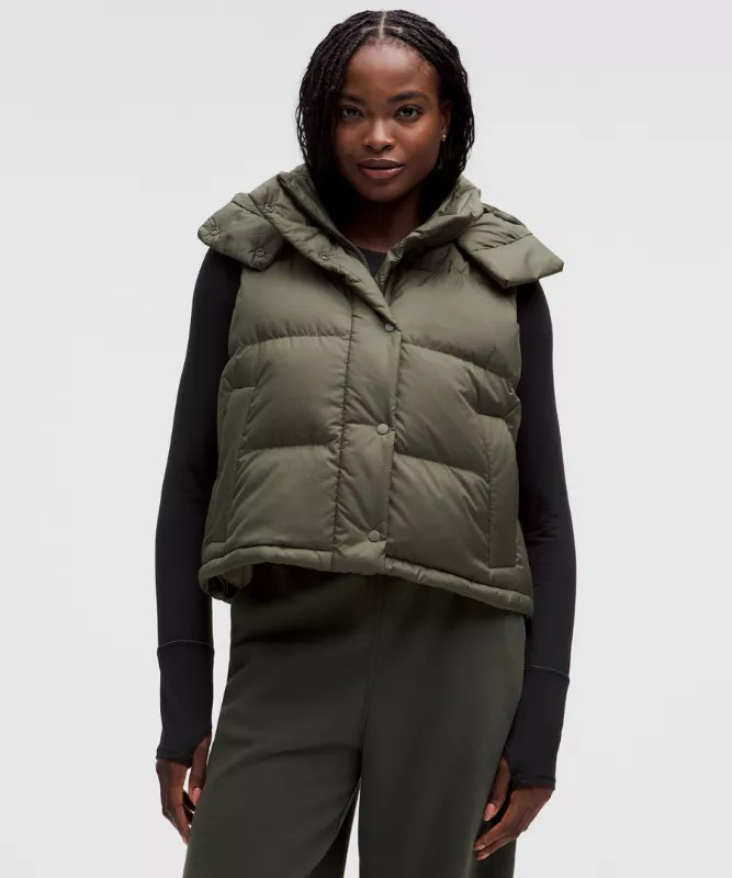 Wunder Puff 600-Down-Fill Cropped Vest | lululemon (AU)
